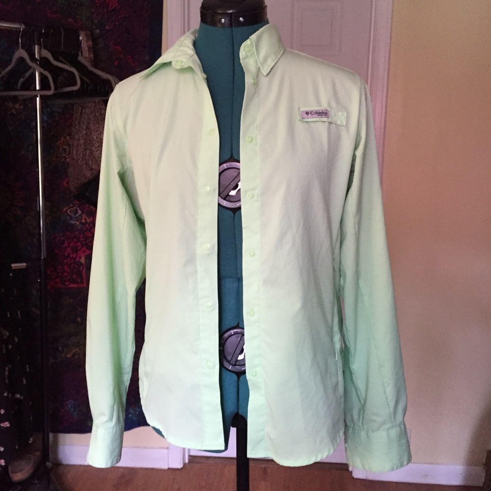 Mint green Columbia pfg
